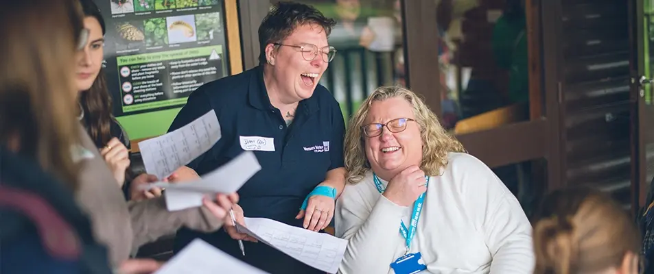 Group of employees at a CID event
