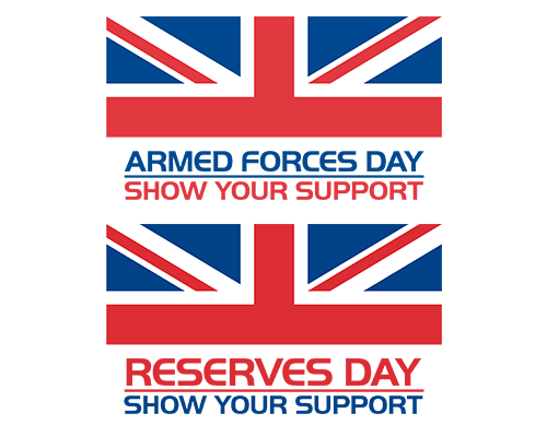 Armed Forces Day Show Your Support Logo