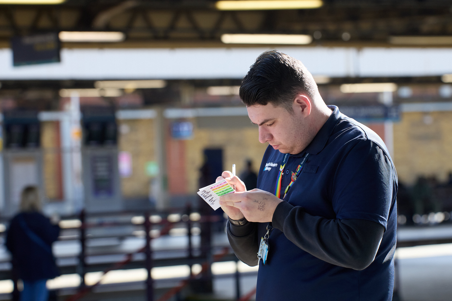 Finger, Hand, Person, Adult, Female, Woman, Text, Advertisement, Driving License, Poster