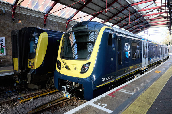 Railway, Terminal, Train, Train Station, Transportation, Vehicle, Person