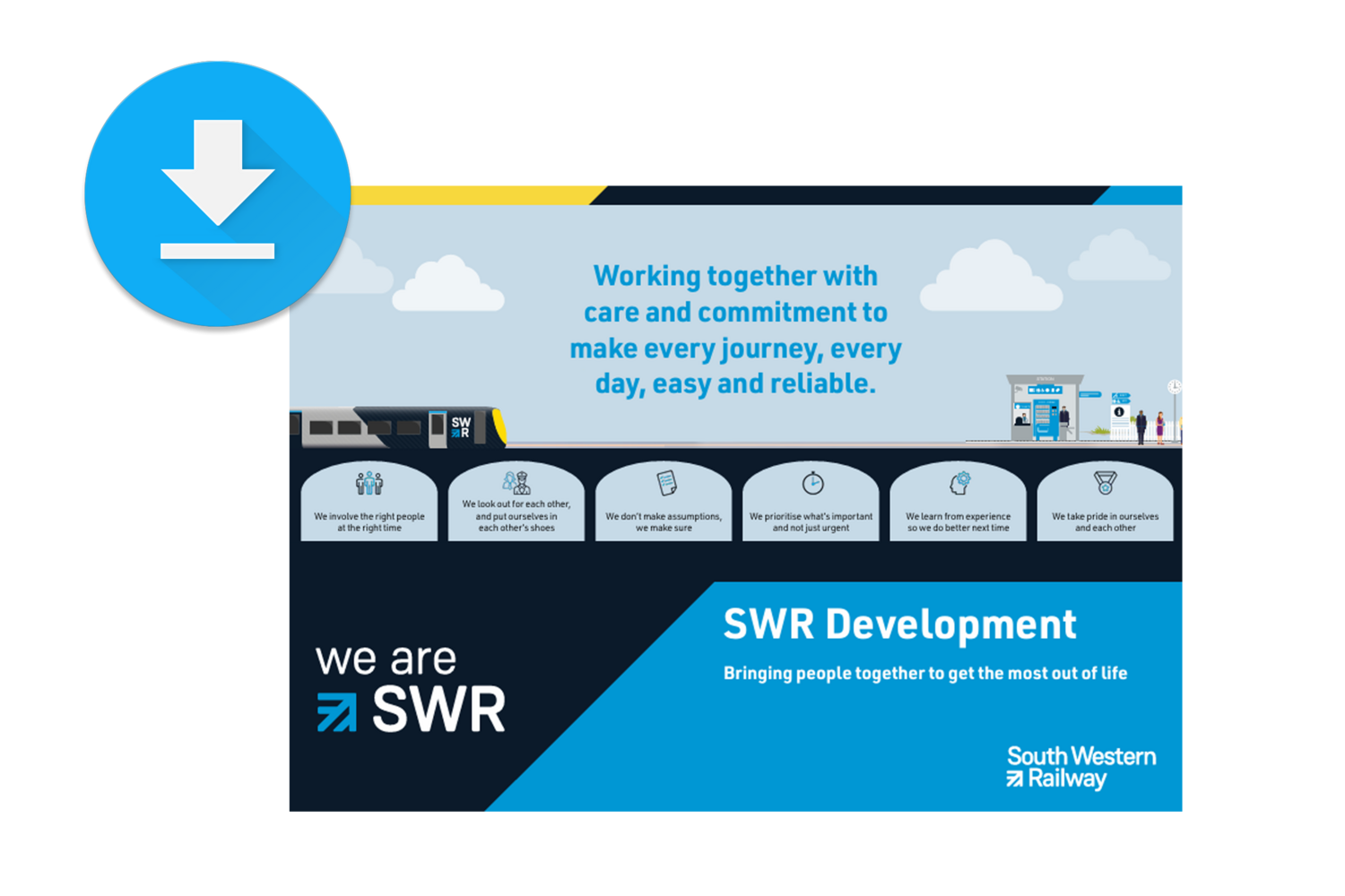SWR development guide - Download button