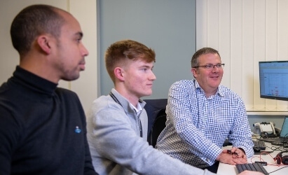Adult, Male, Man, Person, People, Glasses, Conversation, Computer Hardware, Monitor, Computer Keyboard