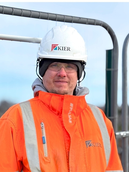 Person, Worker, Hardhat, Helmet, Jacket, Adult, Male, Man, Face, Glasses