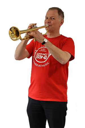 Brass Section, Horn, Musical Instrument, Trumpet, Adult, Male, Man, Person, Flugelhorn