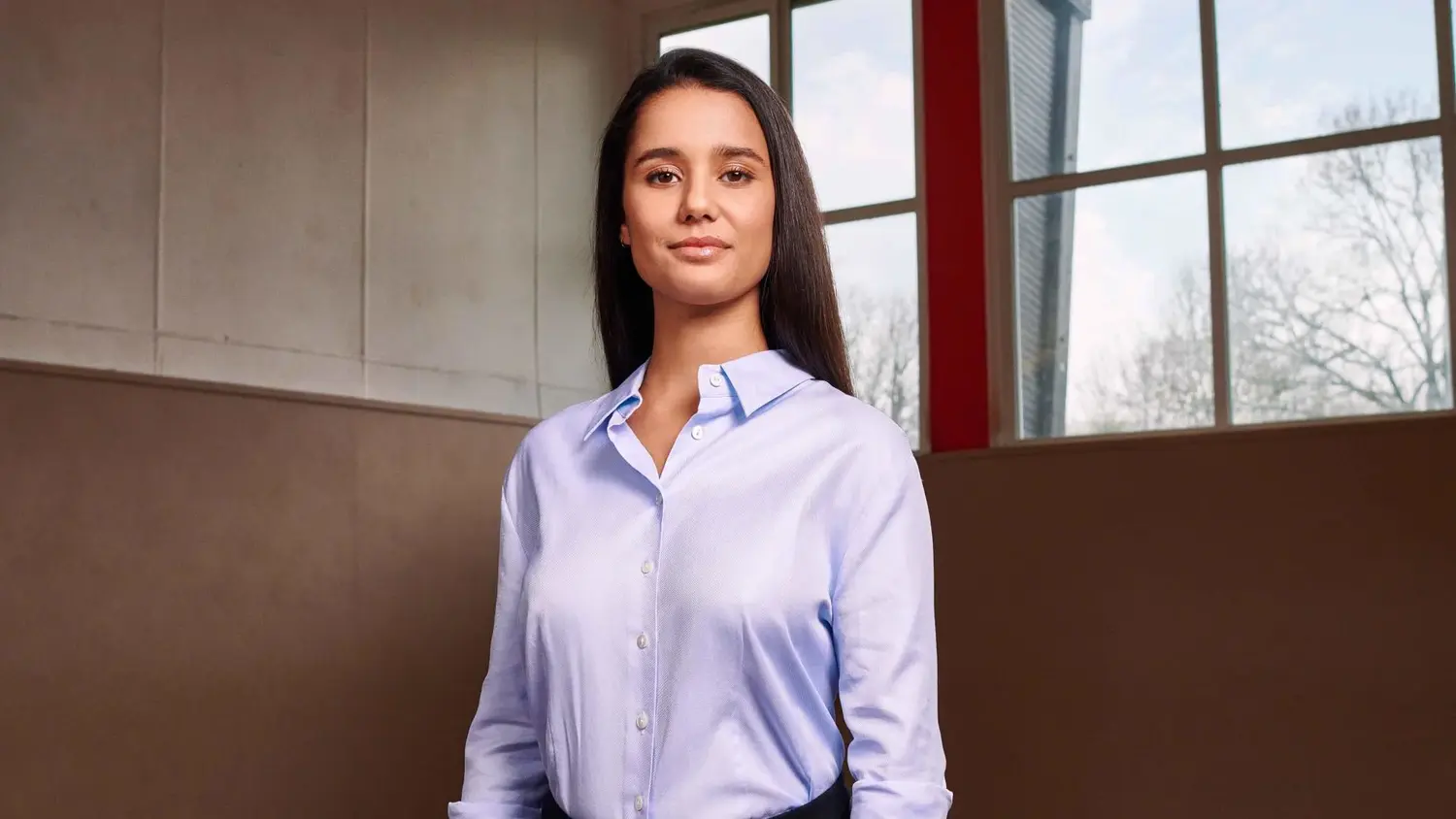 Face, Head, Person, Smile, Blouse, Black Hair, Adult, Female, Woman, Executive