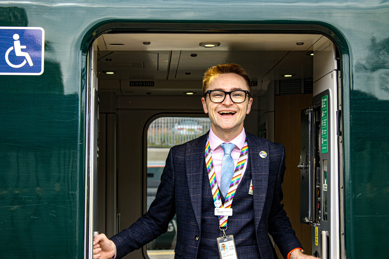 Formal Wear, Tie, Suit, Terminal, Coat, Blazer, Jacket, Train Station, Man, Person