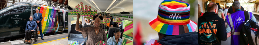 Adult, Female, Person, Woman, Male, Man, People, Train, Hat, Necklace