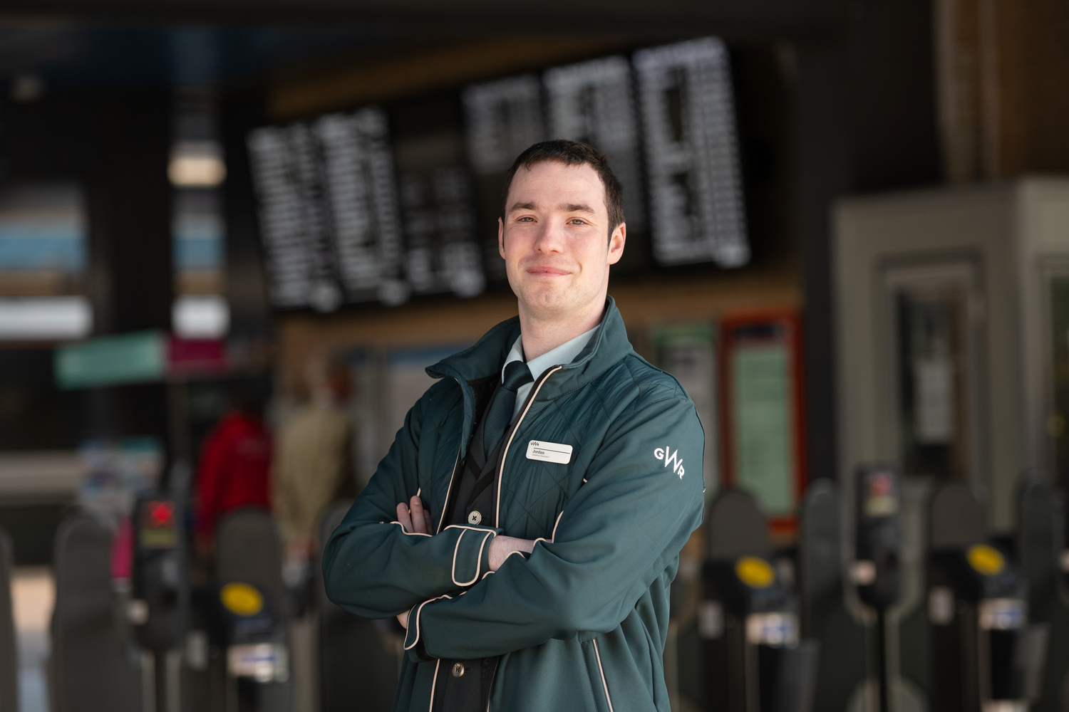 Coat, Adult, Male, Man, Person, Jacket, Guard, Face, Smile, Tie