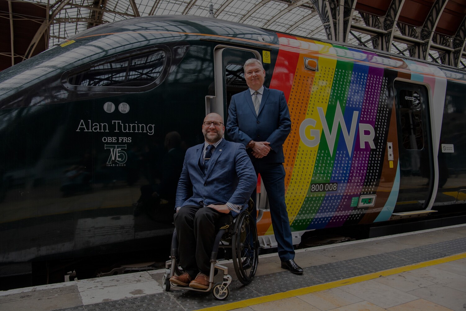 Shoe, Adult, Male, Man, Person, Glasses, Tie, Train, Furniture, Chair