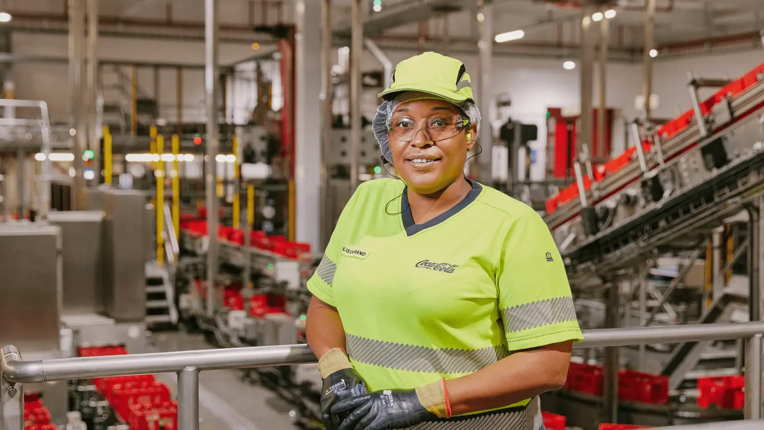 Person, Worker, Clothing, Glove, Accessories, Glasses, Adult, Male, Man, Factory