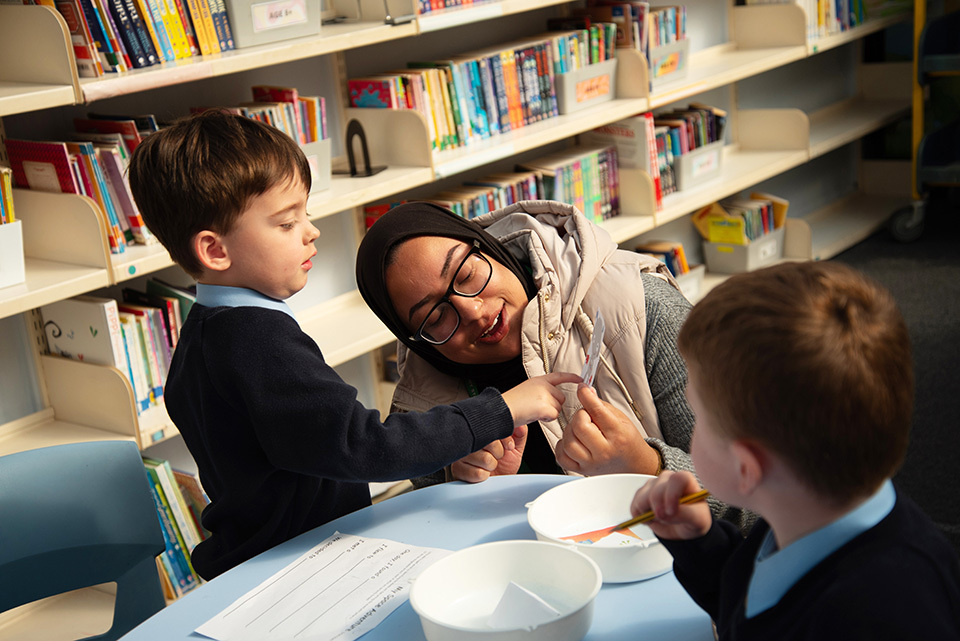 Adult, Female, Person, Woman, Boy, Child, Male, Library, People, Face