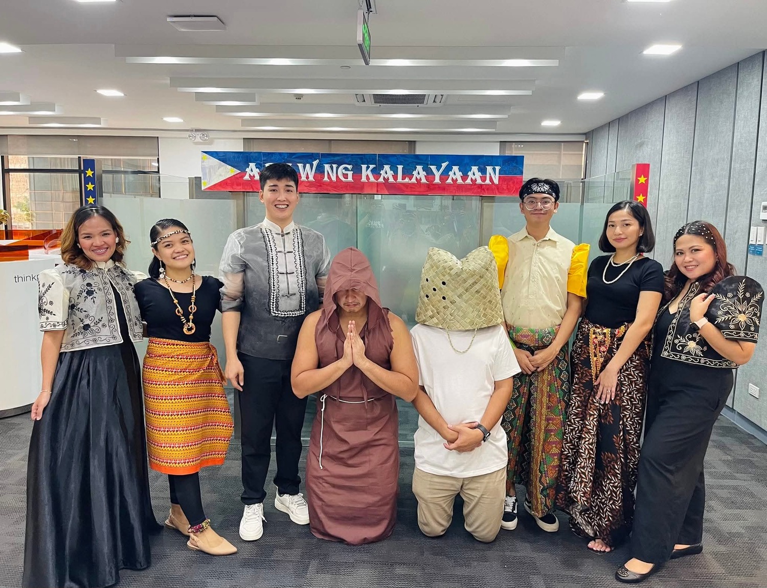 People, Person, Groupshot, Adult, Female, Woman, Skirt, Male, Man, Necklace