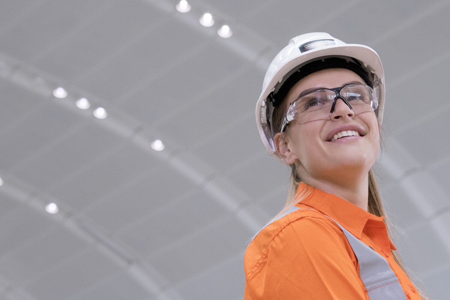 Hardhat, Helmet, Face, Head, Person, Smile, People, Photography, Portrait, Hat