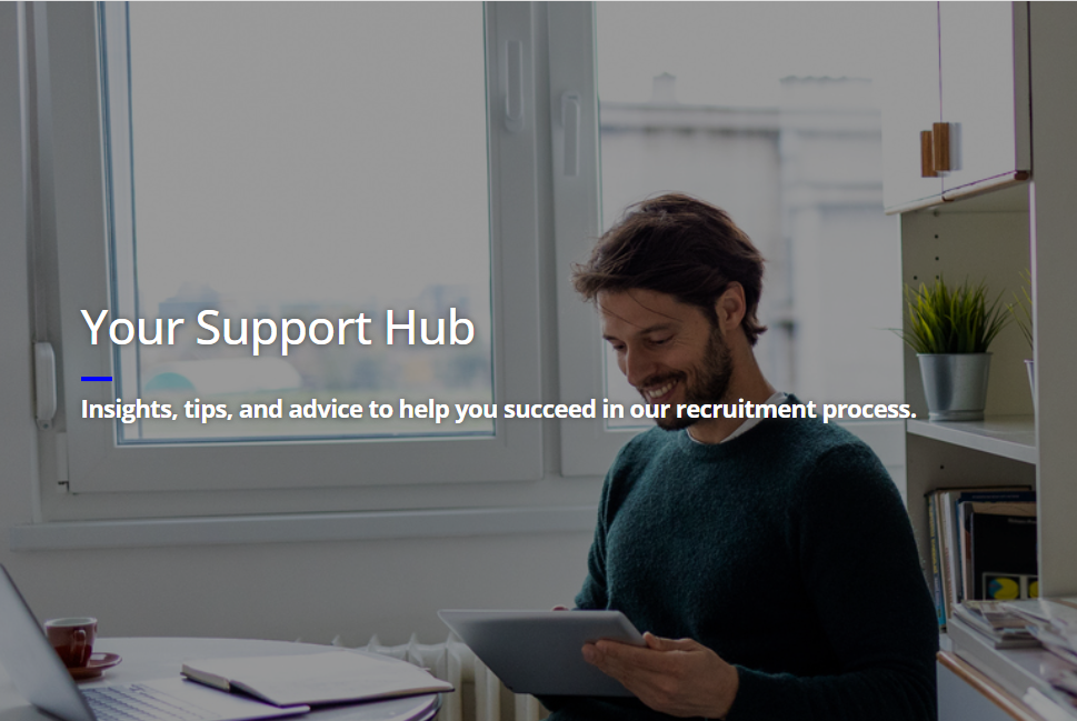 Link to Candidate Support Hub