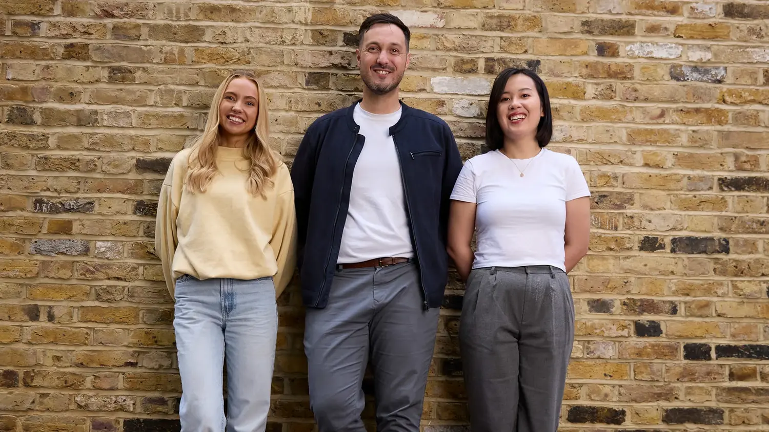 Pants, Groupshot, Person, Head, Face, Happy, Smile, Adult, Male, Man