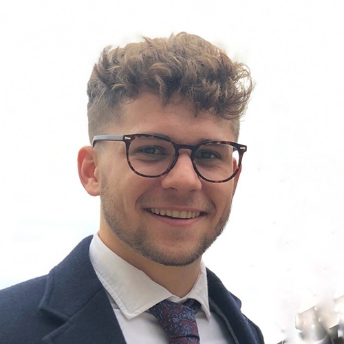Glasses, Tie, Face, Head, Person, Portrait, Adult, Male, Man, Smile