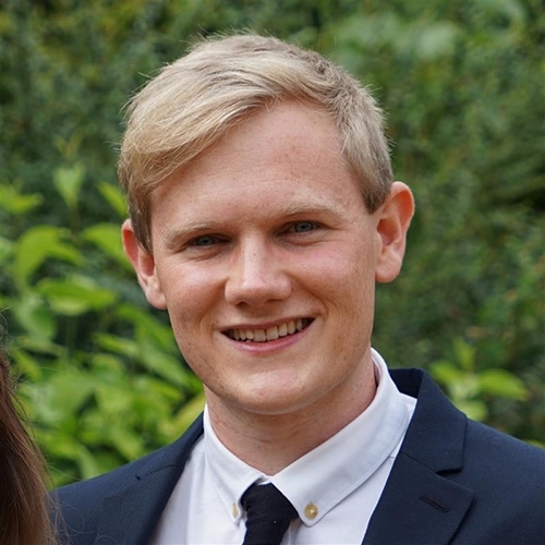 Blonde, Hair, Person, Tie, Adult, Male, Man, Head, Face, Smile