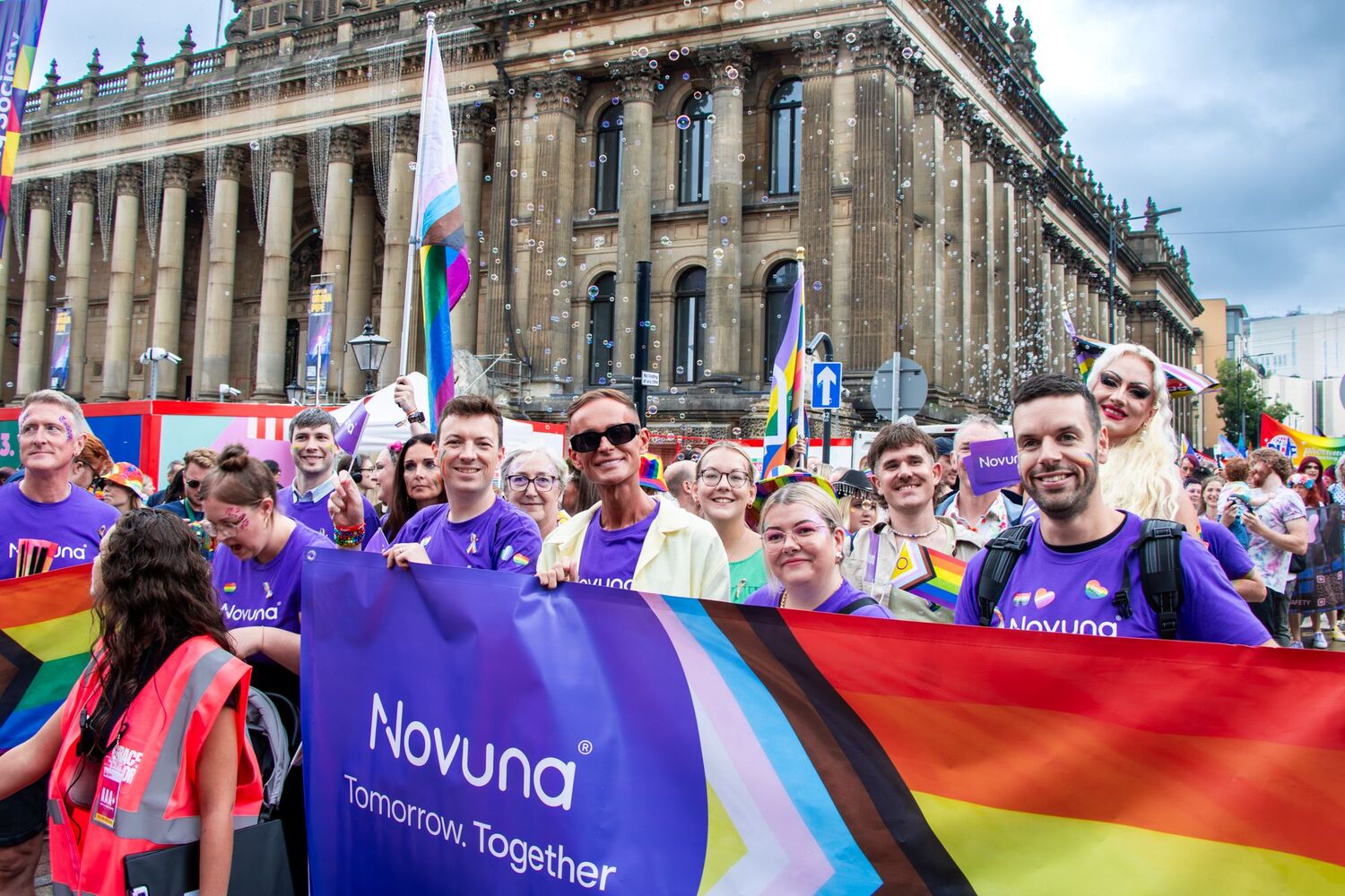 Parade, Person, Pride Parade, Adult, Male, Man, Glasses, Face, Shoe, Sunglasses