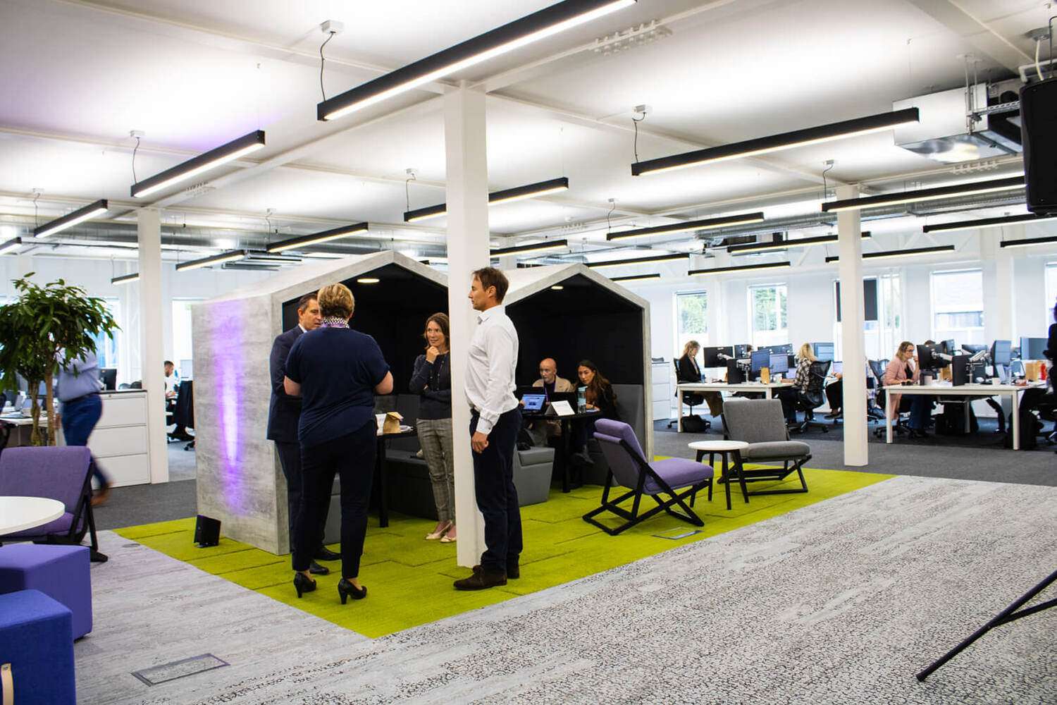 Cafeteria, Indoors, Restaurant, Furniture, Lounge, Person, Adult, Male, Man, Chair