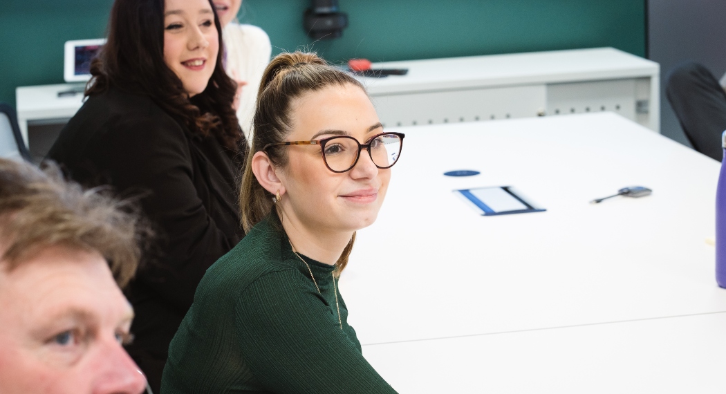 Face, Head, Person, Smile, Adult, Female, Woman, Glasses, Male, Man