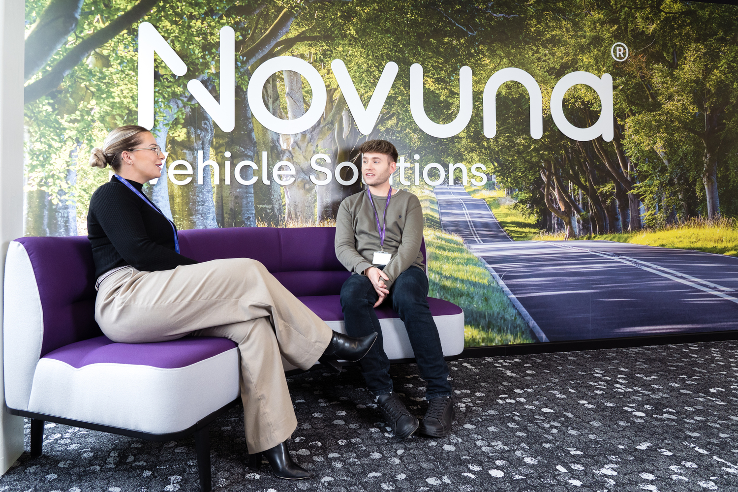 Shoe, High Heel, Blazer, Adult, Female, Person, Woman, Conversation, Couch, Sitting