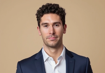 Head, Person, Face, Neck, Photography, Portrait, Smile, Adult, Male, Man