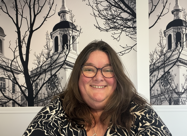 Bell Tower, Spire, Clock Tower, Person, Photography, Portrait, Adult, Female, Woman, Glasses