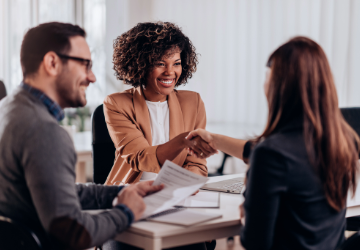 Adult, Female, Person, Woman, Conversation, Male, Man, Head, Face, Happy