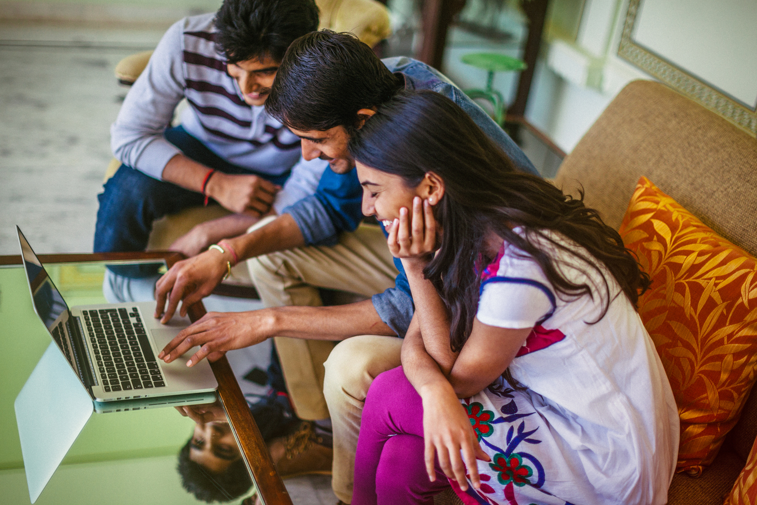 Laptop, Pc, Head, Person, Face, Adult, Female, Woman, Male, Man