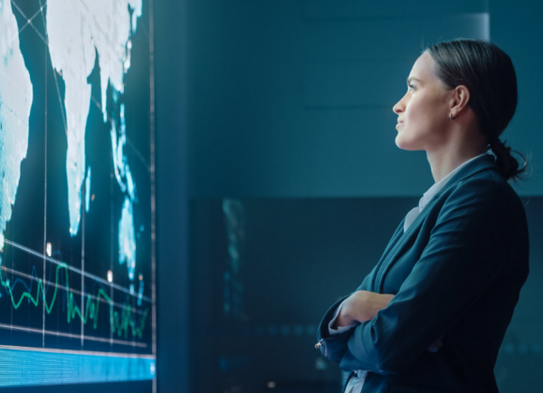 People, Person, Adult, Female, Woman, Face, Head, Blackboard