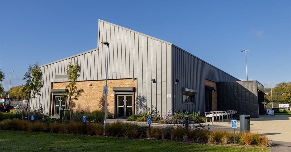 Grass, Plant, Architecture, Building, Office Building, Interior Design, Factory, Lawn, Outdoors, Housing