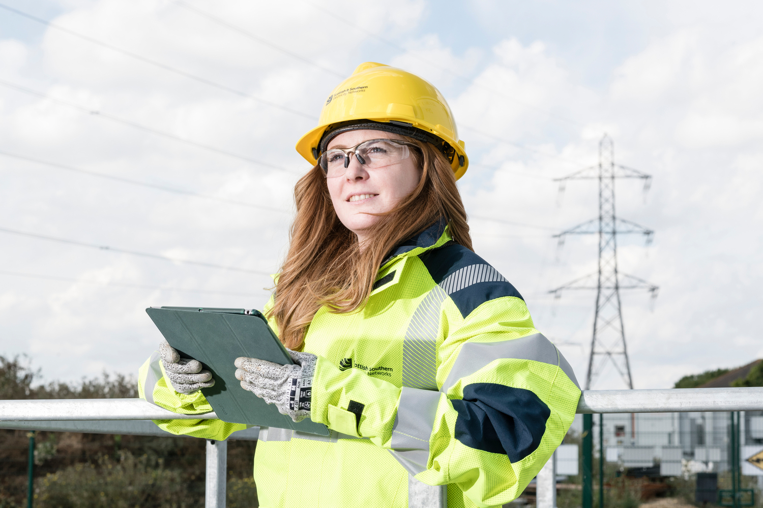 Worker, Person, Hardhat, Helmet, Clothing, Woman, Adult, Female, Glove