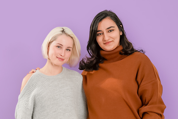 Face, Happy, Head, Person, Smile, Adult, Female, Woman, Long Sleeve, Sweater