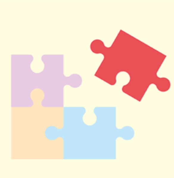 Four individual photos of people, three women and one man