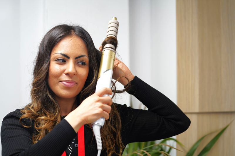 Microphone, Adult, Female, Person, Woman, Head, Face, Photography, Baton, People