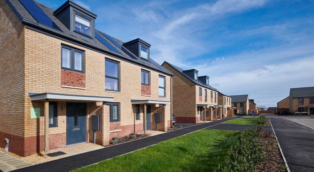 Suburb, Architecture, Building, Housing, House, Car, Transportation, Vehicle, Person, Row House