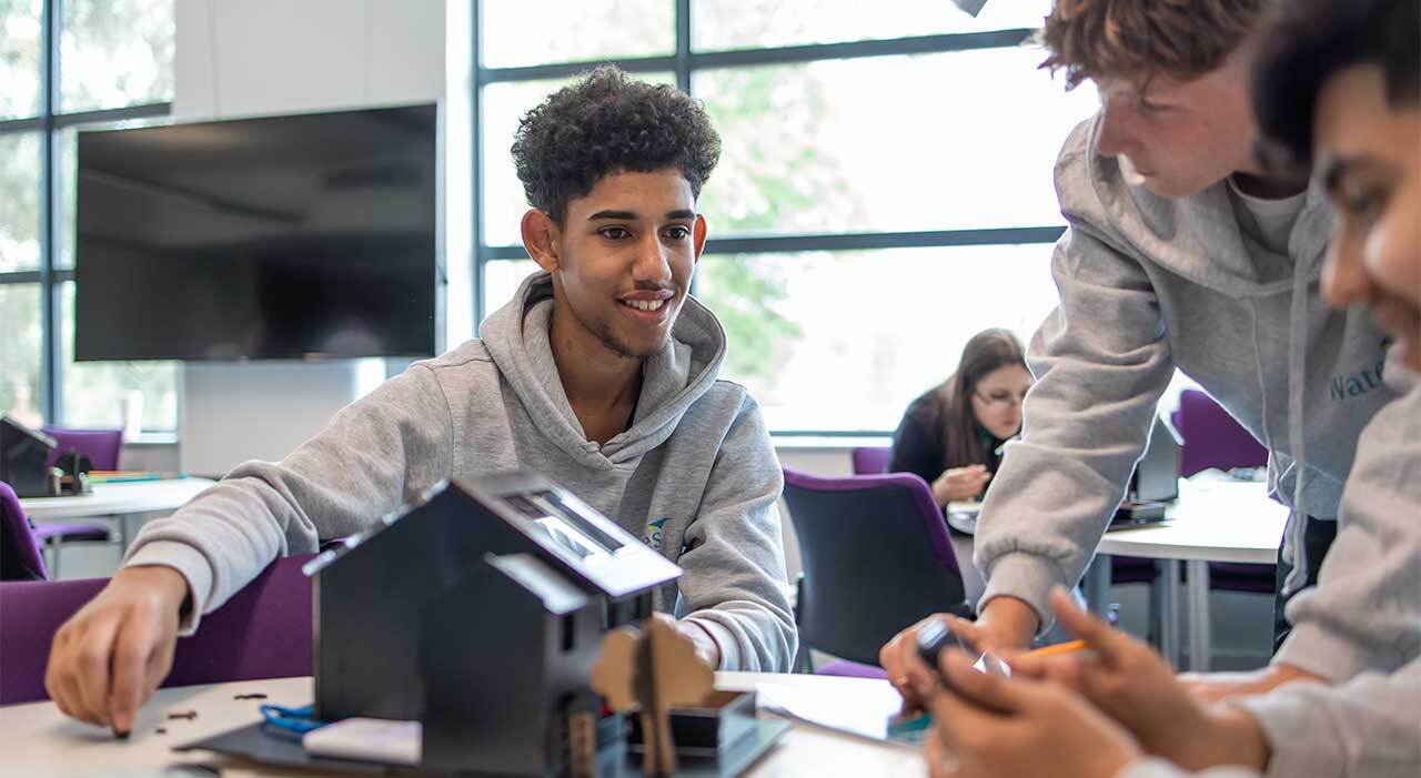 A young early careers person at Wates