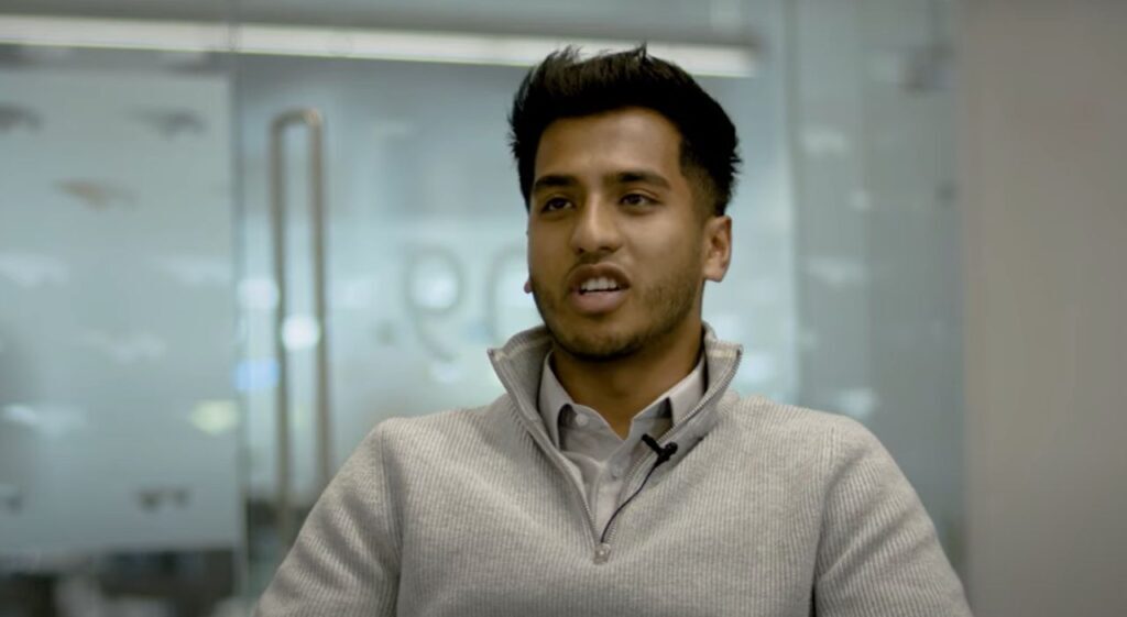 Tanvir, former Bid Management Trainee