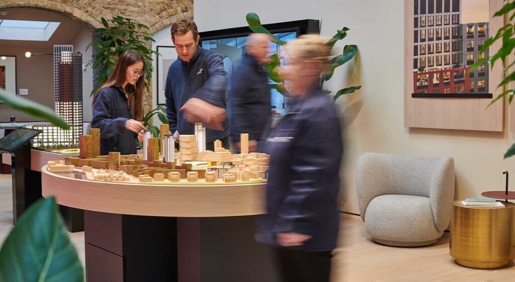 Interior Design, Cafeteria, Adult, Male, Man, Person, Female, Woman, Table, People