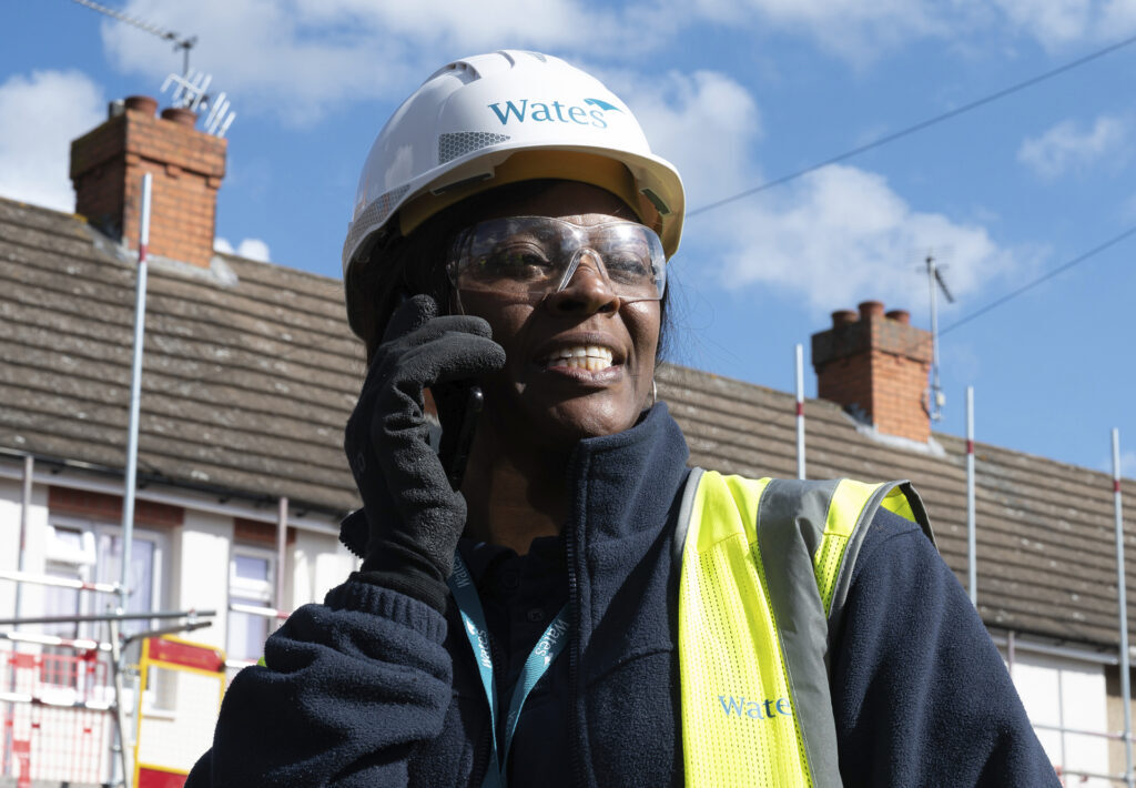 Hardhat, Helmet, Person, Portrait, Worker, Jacket, Glasses, Adult, Male, Man